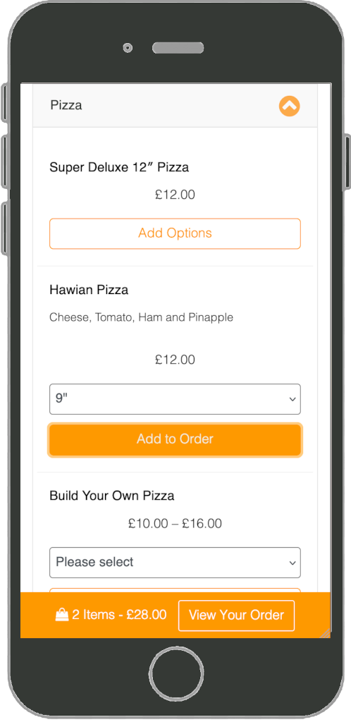 Online orders